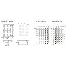 2.3 Inch, 5.0mm DOT (GNM-23581Cx-Dx)